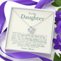 Love Knot Necklace | To My Daughter