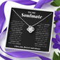 Love Knot Necklace, To My Soulmate