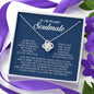 To My Beautiful Soulmate, Love Knot Necklace