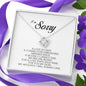 I'm Sorry Gift For Her, Love Knot Necklace