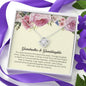 Grandmother and Granddaughter Gift, Love Knot Necklace