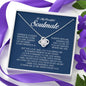 To My Beautiful Soulmate, Love Knot Necklace