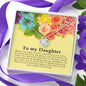 To My Daughter, Love Knot Necklace