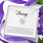 I'm Sorry Gift, Love Knot Necklace