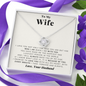 Love Knot Necklace | To My Wife