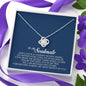 To My Soulmate, Love Knot Necklace