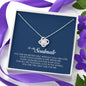 To My Soulmate, Love Knot Necklace