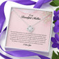 To My Beautiful Mother, Love Knot Necklace