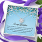 To My Grandma, Love Knot Necklace