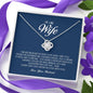 To My Wife, Love Knot Necklace