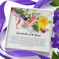 Grandmother of the Groom Gift, Love Knot Necklace