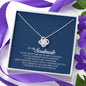 To My Soulmate, Love Knot Necklace