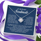 To My Beautiful Soulmate, Love Knot Necklace