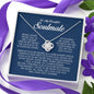 To My Beautiful Soulmate, Love Knot Necklace