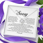 I'm Sorry Gift, Love Knot Necklace