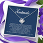To My Soulmate, Love Knot Necklace