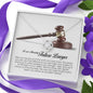 Future Lawyer Gift, Love Knot Necklace