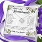 To My Beautiful Granddaughter, Love Knot Necklace