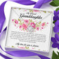 To My Dearest Granddaughter, Love Knot Necklace