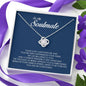 To My Soulmate, Love Knot Necklace
