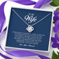 To My Wife, Love Knot Necklace