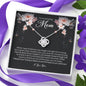 To My Amazing Mom, Love Knot Necklace