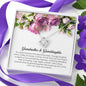 Grandmother and Granddaughter Gift, Love Knot Necklace