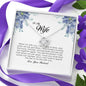 To My Wife, Love Knot Necklace