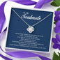 To My Soulmate, Love Knot Necklace