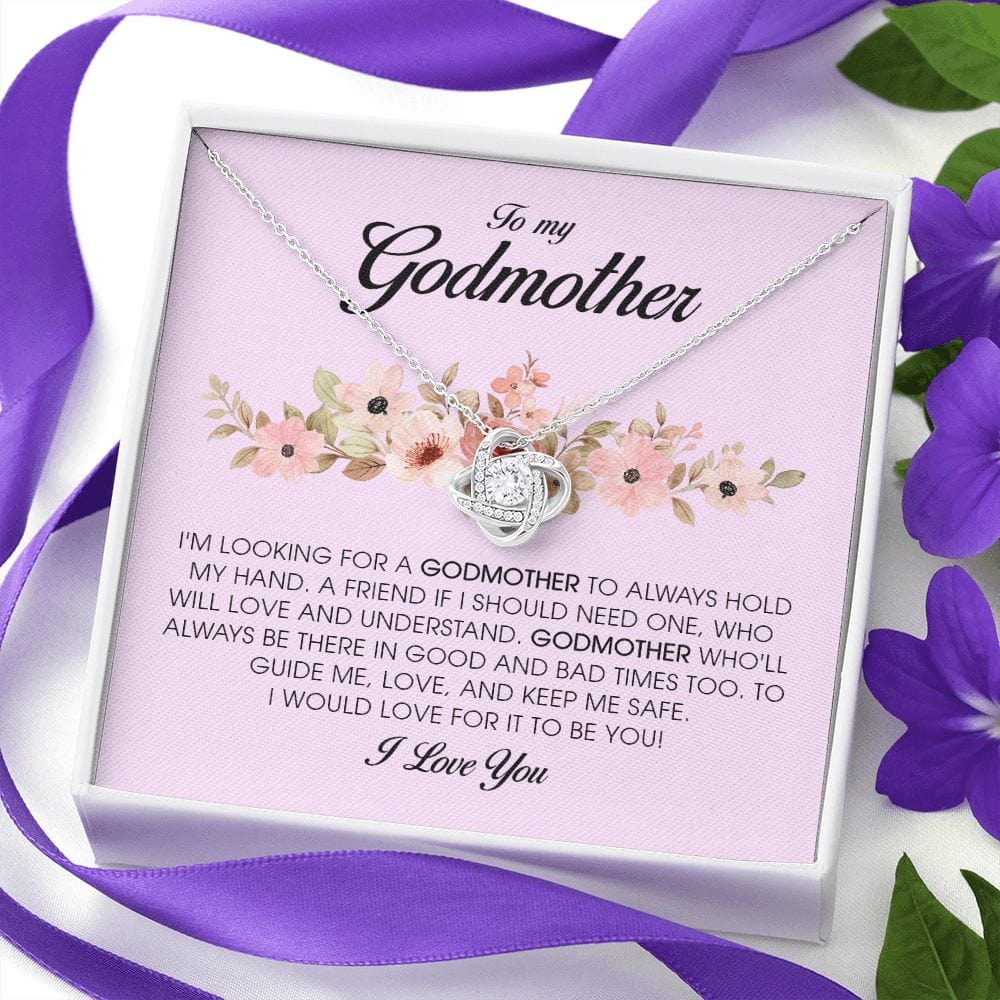 To My Godmother, Love Knot Necklace