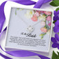 To the Bride, Love Knot Necklace