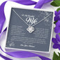 To My Beautiful Wife, Love Knot Necklace