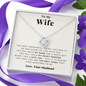 Love Knot Necklace | To My Wife