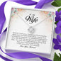 To My Wife, Love Knot Necklace