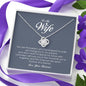 To My Wife, Love Knot Necklace
