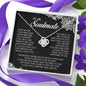 To My Soulmate, Love Knot Necklace