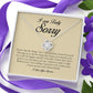 I Am Truly Sorry, Love Knot Necklace