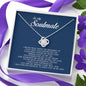 To My Soulmate, Love Knot Necklace