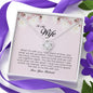 To My Wife, Love Knot Necklace