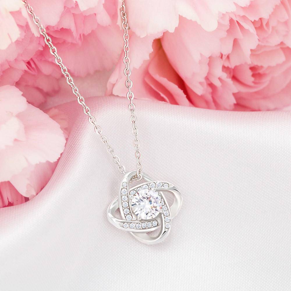 Love Knot Necklace, Daughter Gift