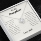 Love Knot Necklace | To My Daughter