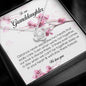 To Our Granddaughter, Love Knot Necklace