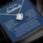 To My Beautiful Soulmate, Love Knot Necklace