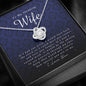 Love Knot Necklace | To My Stunning Wife