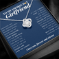 Love Knot Necklace| To My Smokin Hot Girlfriend | Girlfriend Gift | Girlfriend Jewelry | Girlfriend Anniversary Gift | Christmas Gift Idea