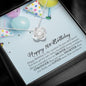 Happy 16th Birthday, Love Knot Necklace