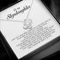 To My Stepdaughter Gift, Love Knot Necklace