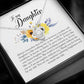 To My Daughter, Love Knot Necklace
