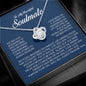 To My Beautiful Soulmate, Love Knot Necklace