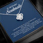 To My Beautiful Soulmate, Love Knot Necklace